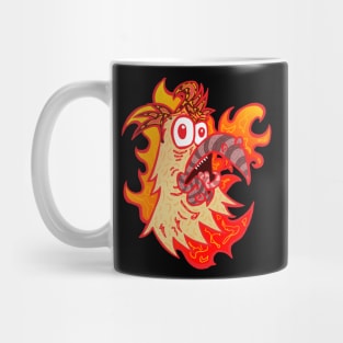 Gilbert the Fire Breathing Chicken of Doom (2022 Version) #2 Mug